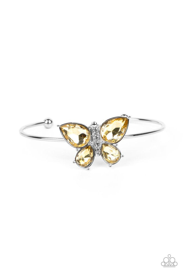 Yellow butterfly set